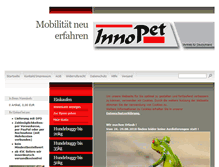 Tablet Screenshot of pet-stroller.de